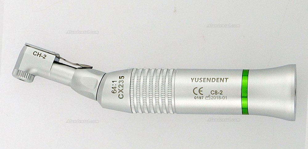 YUSENDENT CX235 C8-2 64:1 Reduction Dental E-Type Contra Angle Low Speed Handpiece